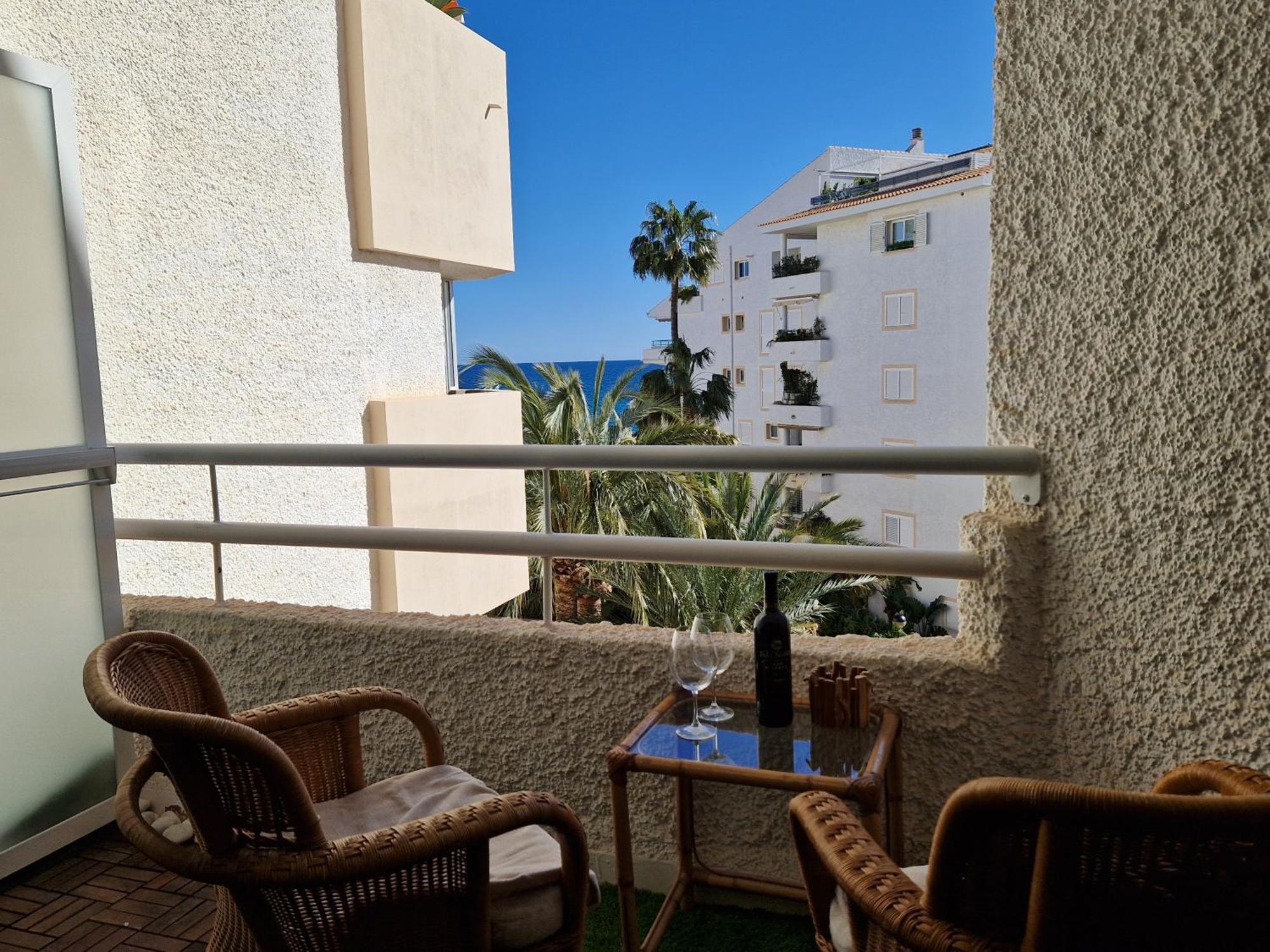 Azul - Estudio Con Vistas Al Mar, Piscina Y Acceso Directo A La Playa By Redi Altea Kültér fotó